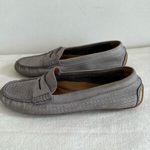 Women's Lauren Ralph Lauren Loafers, Gray, Size 7.5